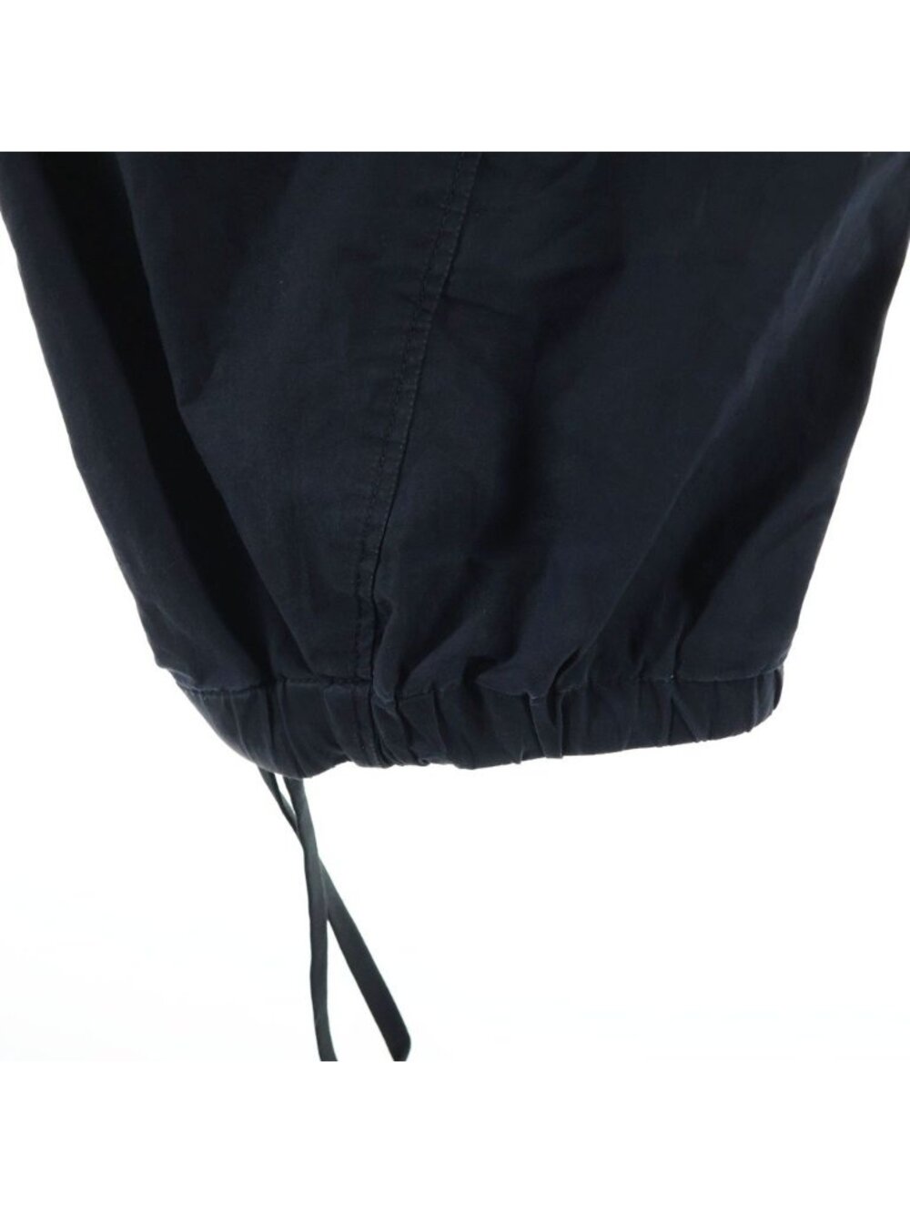 Bottega Veneta Zip Pocket Hem Drawcord Pants Black View 6